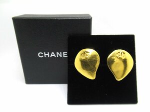 CHANEL シャネル イヤリング GP 96P ゴールド アクセサリー BOX付 中古 ABランク BRB・バッグ・財布