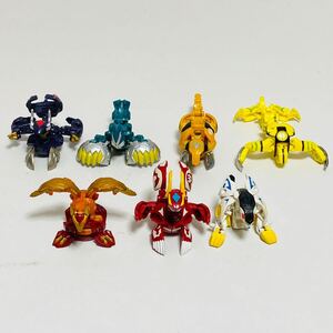 【現状品】SEGATOYS セガトイズ 爆丸 7個セット 翼ファルコ 幻ムニキス 鳳ガノレーダ 咬アナコン 架ゲザード 冴ガロウ 煌ドラガオン