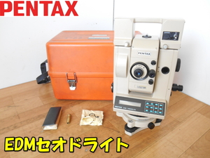 PENTAX【激安】ペンタックス EDM 電子セオドライト トランシット 光波距離計 測量機 測定器 測量機器 計測機器 建築◆PX-10DC14