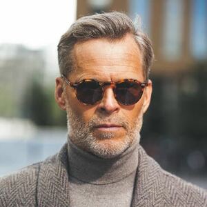 【美品】希少THE BESPOKE DUDES EYEWEAR ザ ビスポーク デュース アイウェア LAPELサングラス 検）レイバン タート モスコット