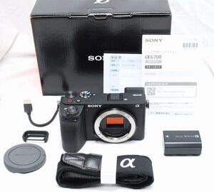 【新品・未使用 メーカー保証書・付属品完備】SONY ソニー α6700 ILCE-6700M