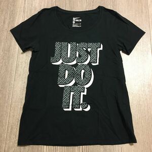 ND80 NIKE ナイキ レディース プリント Tee 半袖Tシャツ sizeM black 779264-010