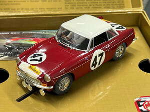 No.175 SCALEXTRIC Celebrating 50th Years of MGB [新品未使用 1/32スロットカー]