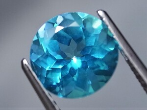 １０００円～売り切り!!特売品３．０９５ct テリ凄 パライバブルーカラー天然トパーズ ブラジル産