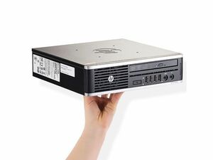 中古 Hp-8300 超小型パソコン本体　Corei3-3220・8GB・爆速新品SSD256GB+HDD500GB・Win10Pro・DVDマルチ・Office2021・無線LAN付き　