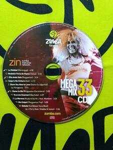 ZUMBA　ズンバ　MEGAMIX33　メガミックス３３　CD　インストラクター専用