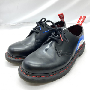 【中古】Dr.Martens×THE WHO 3ホールシューズ UK7 1461WHO ドクターマーチン ザ・フー ブラック[240019472176]