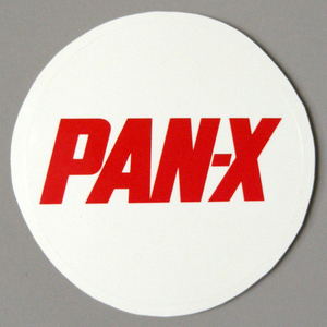 ビンテージ ステッカー【ＰＡＮ－Ｘ】日本石油 昭和レトロ　70年代当時物 [非売品] 匿名配送・送料無料