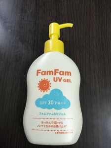 FamFam（ファムファム）UVジェル☆顔、体用☆日焼け止め☆150g