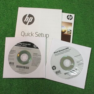 [4239]リカバリDVD HP ProDesk 600 G3 SFF 用 Windows 10 Pro / Driver Recovery DVD 1セット中古 未開封