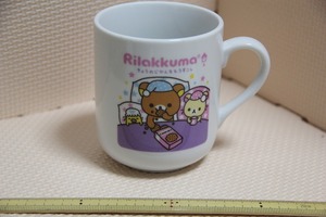 陶器製 リラックマ マグカップ きょうのじかんをもうすこし 検索 San-X Rilakkuma キャラクター グッズ マグ コップ