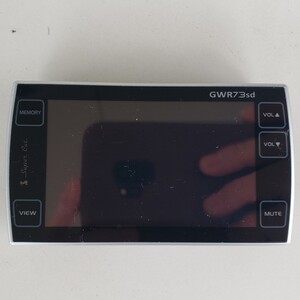 YUPITERU GWR73sd GPS レーダ探知機 中古品