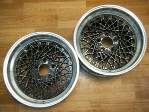 IB-241 SPEEDSTAR FORMULA SSR-FM 16×9J 5H-114.3 +12 (2本) 深リム 旧車 希少 スピードスター メッシュ 送料は全国一律3300円 離島を除く