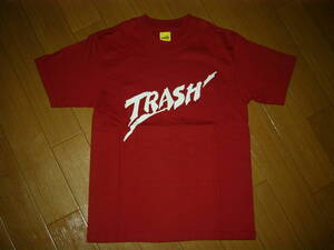 新品 WTAPS ダブルタップス Tシャツ S 赤 TRASH 初期