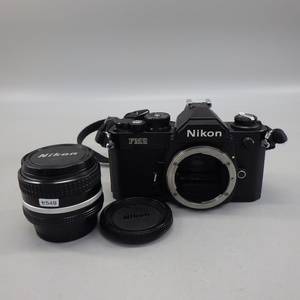 1円〜 Nikon ニコン FM2 一眼レフ・NIKKOR 50mm F1.4 Ai-S ※シャッターのみ確認済み 現状品 カメラ 200-2723824【O商品】