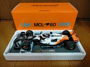 レア PMA 1/18 マクラーレンメルセデス F1 MCL60 O.ピアストリ No.81 2023 モナコGP 限定99台