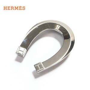 【IT4BIW5YEPEM】HERMES エルメス メタル エルメス シュバル 馬蹄モチーフ マネークリップ ホースシュー ビルクリップ 蹄鉄