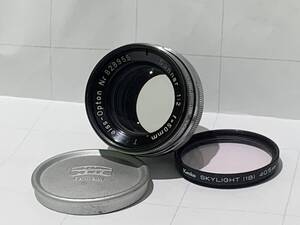 【13233】(ツアイス) ZEISS Zeiss-Opton Sonnar 50mm F2 T Lens レンズ☆動作未確認 ジャンク レトロ ヴィンテージ彡