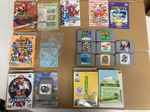 ニンテンドー64 任天堂 ソフト 箱 説明書 不揃いセット ジャンク品【001】