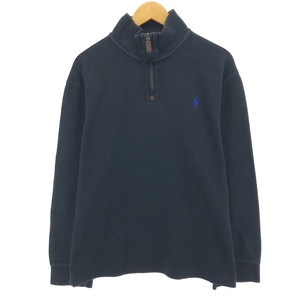 古着 ラルフローレン Ralph Lauren POLO RALPH LAUREN ハーフジップスウェットシャツ トレーナー メンズXL相当 /eaa468671