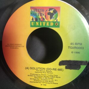 The Melody Makers ＆ Buju Banton / Solution