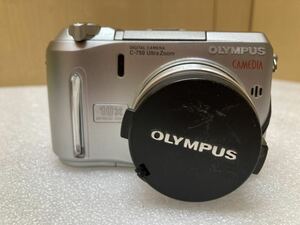 HY1640 OLYMPUS オリンパス C-750 Ultra Zoom デジタルカメラ カメラ 撮影機器 写真 通電のみ確認済み ジャンク品