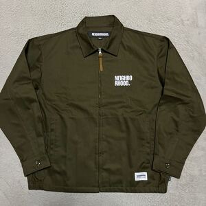 23aw NEIGHBORHOOD ZIP WORK JACKET ワークジャケット　OLIVE ジャケット　ネイバーフッド　M 