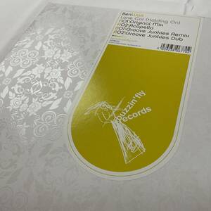 未使用 デッドストック新品 BEN WATT Lone Cat UKオリジナル 12“ 001BUZZ 2003 EBTG Everything But The Girl UNPLAYED Deep House Garage