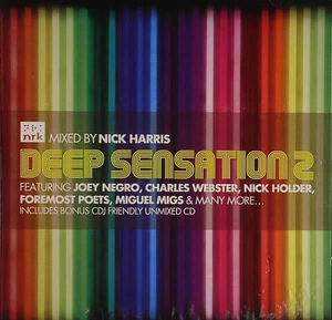 Nick Harris「Deep Sensation 2」(UK盤：Mix CD + Unmixed)