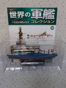 【未開封】世界の軍艦コレクション #28 戦艦ニュージャージー（1/1100 スケール、ダイキャストモデル） マガジン付　イーグルモス