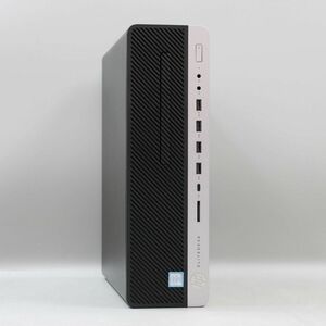 1円スタート 第8世代 i7 搭載 HP EliteDesk 800 G4 SFF (Core i7-8700/メモリ16GB/SSD256GB+HDD1TB/Windows 11 Pro)