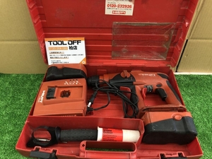 010■おすすめ商品■ヒルティ HILTI 充電式ロータリーハンマードリル TE2-A バッテリー×2 充電器