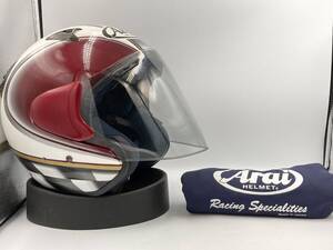 Arai アライ SZ-F SZF RETRO レトロ レッド ジェットヘルメット Mサイズ red sz ram