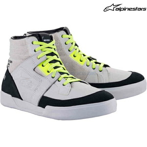 在庫あり alpinestars アルパインスターズ シューズ AS-DSL AKIO SHOE カラー:LIGHT GRAY YELLOW FLUO(925) サイズ:8/25.5cm