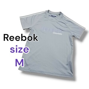 美品 Reebok リーボック Tシャツ 半袖 レディース キッズ M 半袖Tシャツ スポーツTシャツ