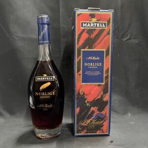 BAM062H 未開栓 MARTELL マーテル NOBLIGE COGNAC ノーブリッジ ブランデー 1715 コニャック 700ml 40%