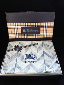 A243　未使用品　BURBERRY タオルケット　Burberrys　140×190㎝　贈答用