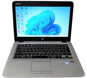 ★【驚速小型 HP EliteBook 820 G3 i5-6200U 2.3GHz x4+8GB+SSD128GB+HDD500GB 12インチノートPC】Win11/Office2021/WEBカメラ■ D061923