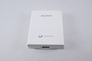 ★SONY ソニー USBポータブル電源 CP-V3B ホワイト 3,400ｍAh USED #013*02
