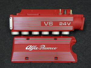 156 V6 前期 エンジンカバー&サージタンク（インマニ）結晶塗装 （要交換）