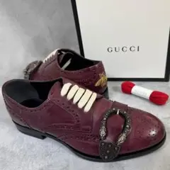 グッチ ディオニュソス レザードレス 革靴 7 Queercore brogue