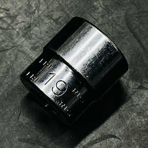 【19mm】希少中古! 廃番 Ricktool リックツール 3/8sq 19mm ショートソケット MSS19