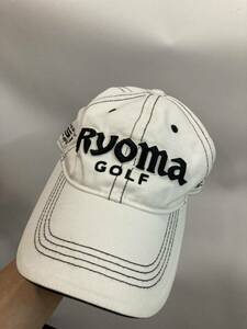 希少　北野武　Ryoma GOLF キャップ 白　フリー