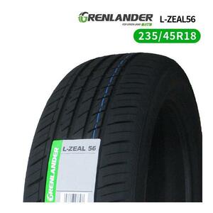 235/45R18 2024年製造 新品サマータイヤ GRENLANDER L-ZEAL56 送料無料 235/45/18