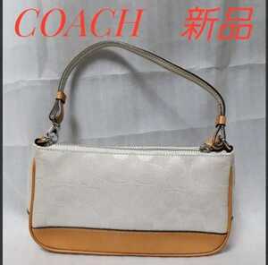 COACH コーチ ミニバッグ　シグネチャー　新品