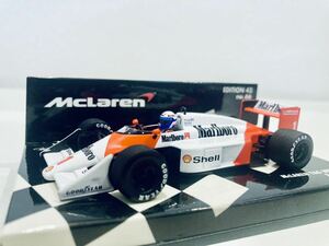 【送料無料】1/43 Minichamps McLaren TAG マクラーレン MP4/3 #1 A.Prost プロスト 1987タバコ仕様