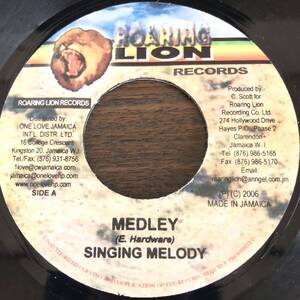 送料無料★MEDLEY／SINGING MELODY／LITTLE JOHN★Mad Mad Riddim 2006