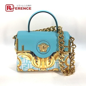 未使用 FENDI フェンディ フェンダーチェ FENDACE メデューサ 2WAY ショルダーバッグ ヴェルサーチ VERSACE ハンドバッグ【中古】