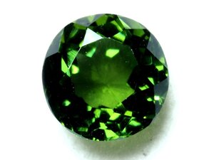 天然グリーントルマリン ルース 0.873 ct、ソーティング付き、ケース入り