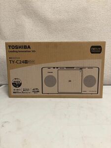 東芝 CDラジオ スリム＆スタイリッシュボディ TY-C24 TOSHIBA　元箱付属